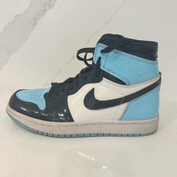 Nike Size 7 Retro OG High Blue Chill UNC High Tops Pre-Owned main image 4
